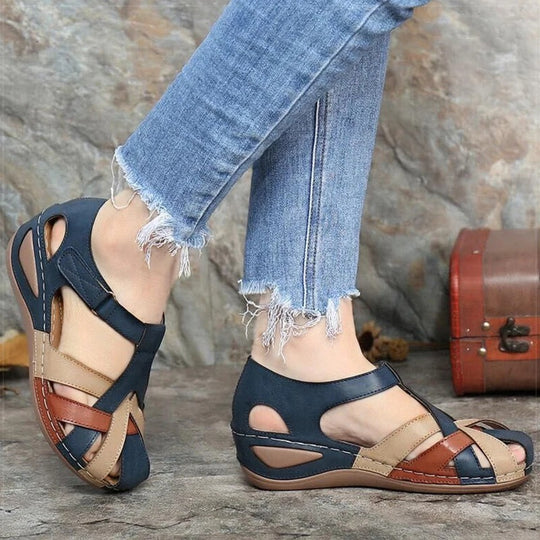 Vandtætte slip-on-sommersandaler til kvinder