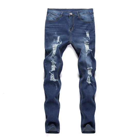 Ripped skinny jeans til mænd