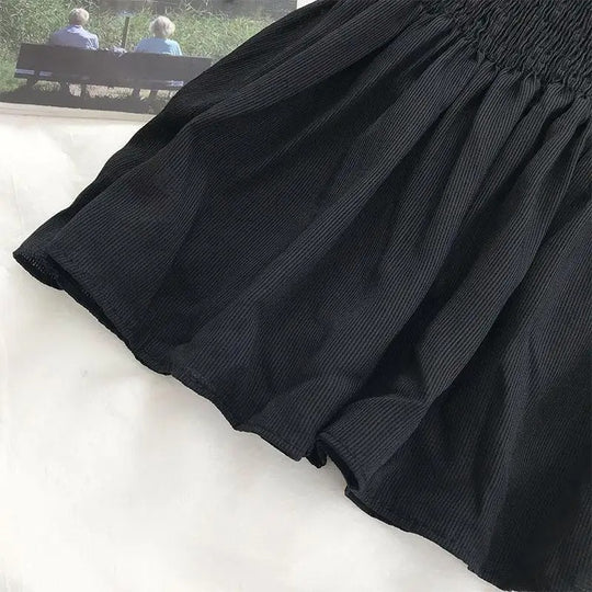 Kvinders sløjfegrime Rygløs plisseret Crop Top