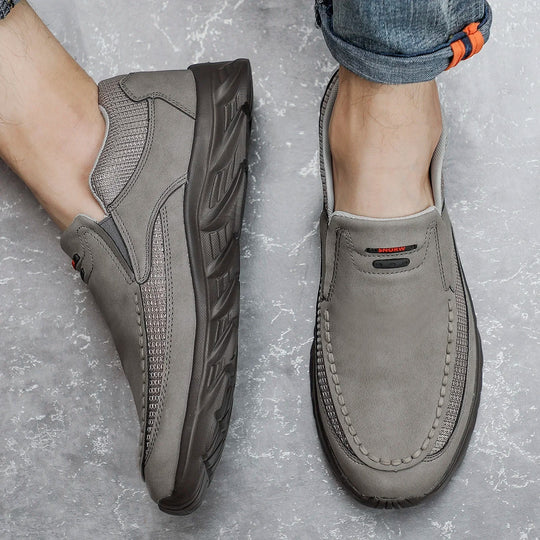 Herre lædersko sneakers