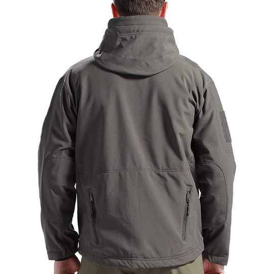Vandtæt taktisk softshell-jakke til mænd