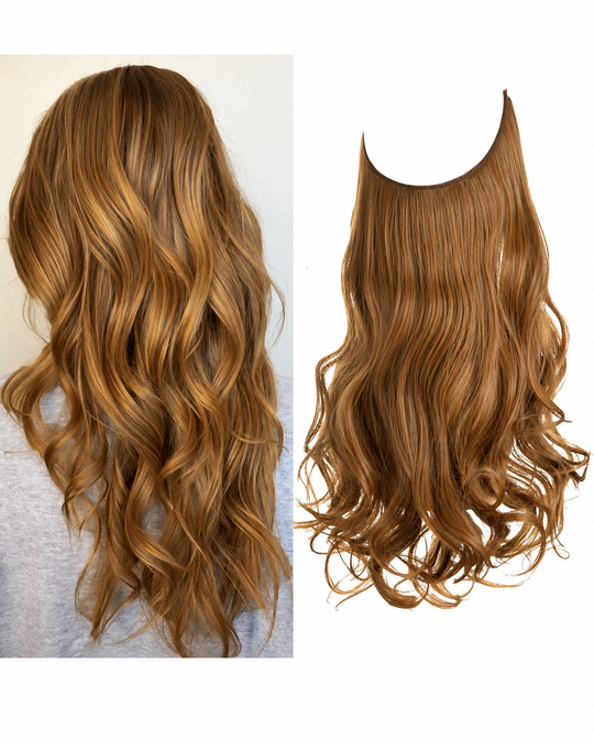 Usynlige Hårstrå til Kvinder - Naturligt Look