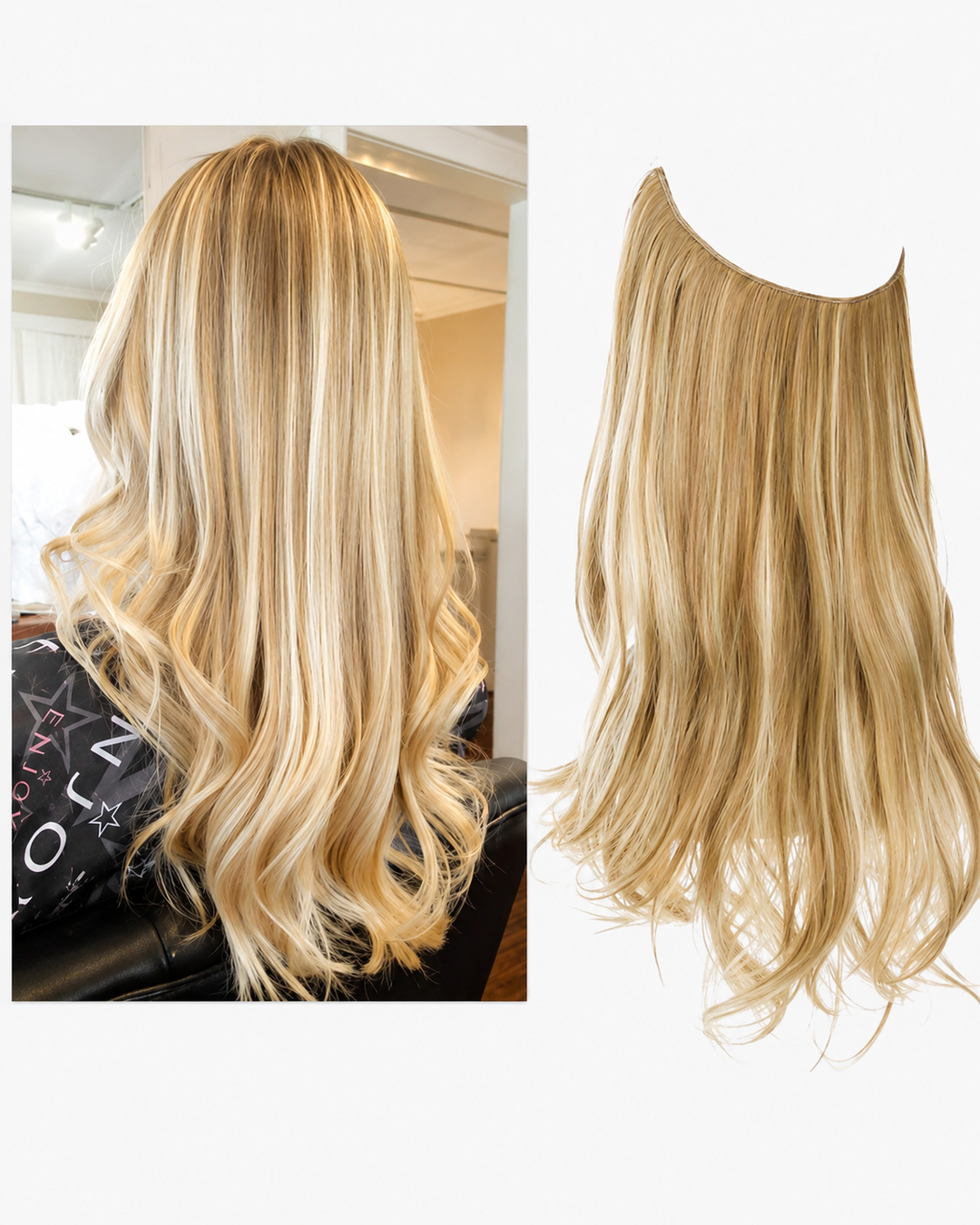 Usynlige Hårstrå til Kvinder - Naturligt Look
