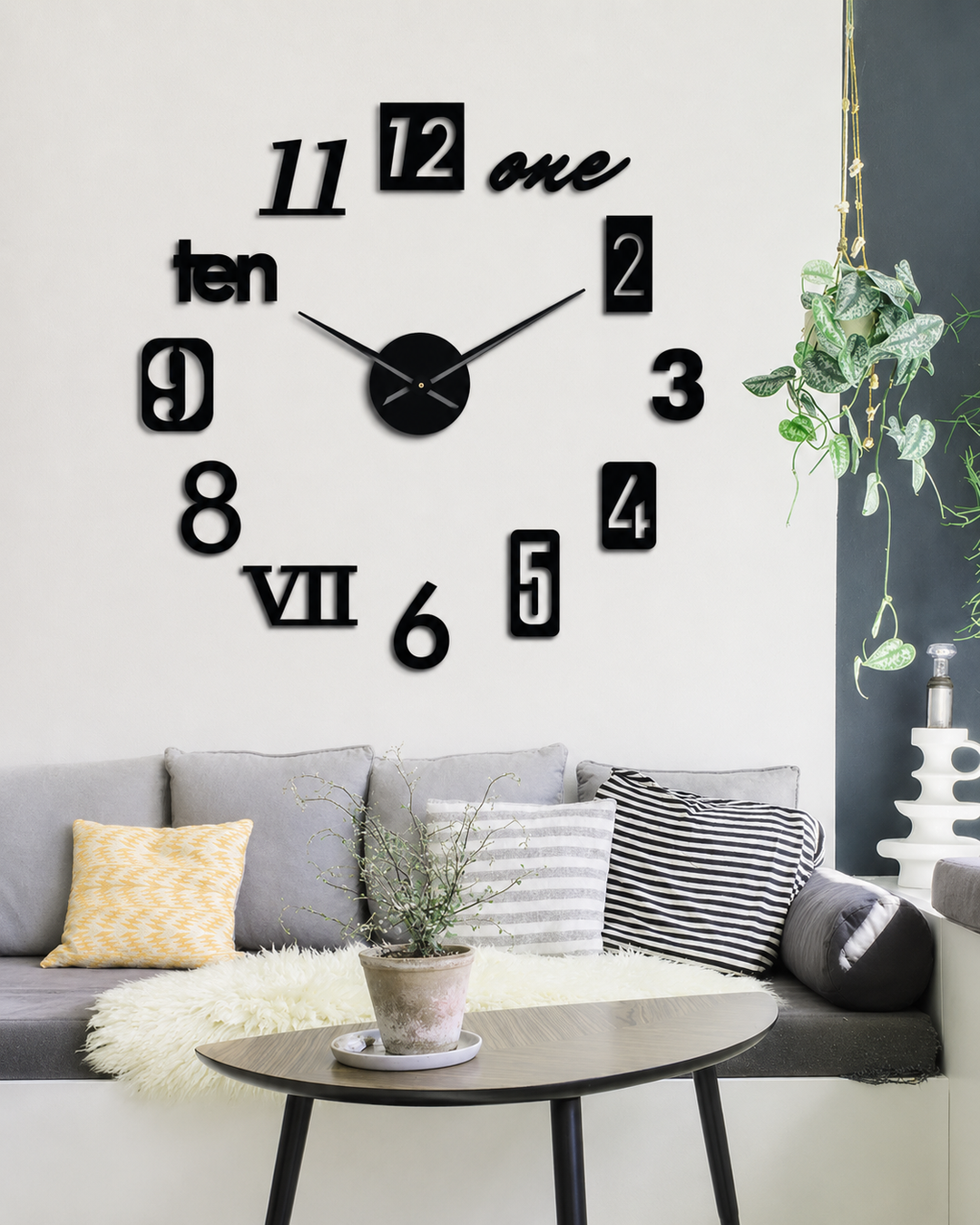 Vægur med Originalt Design