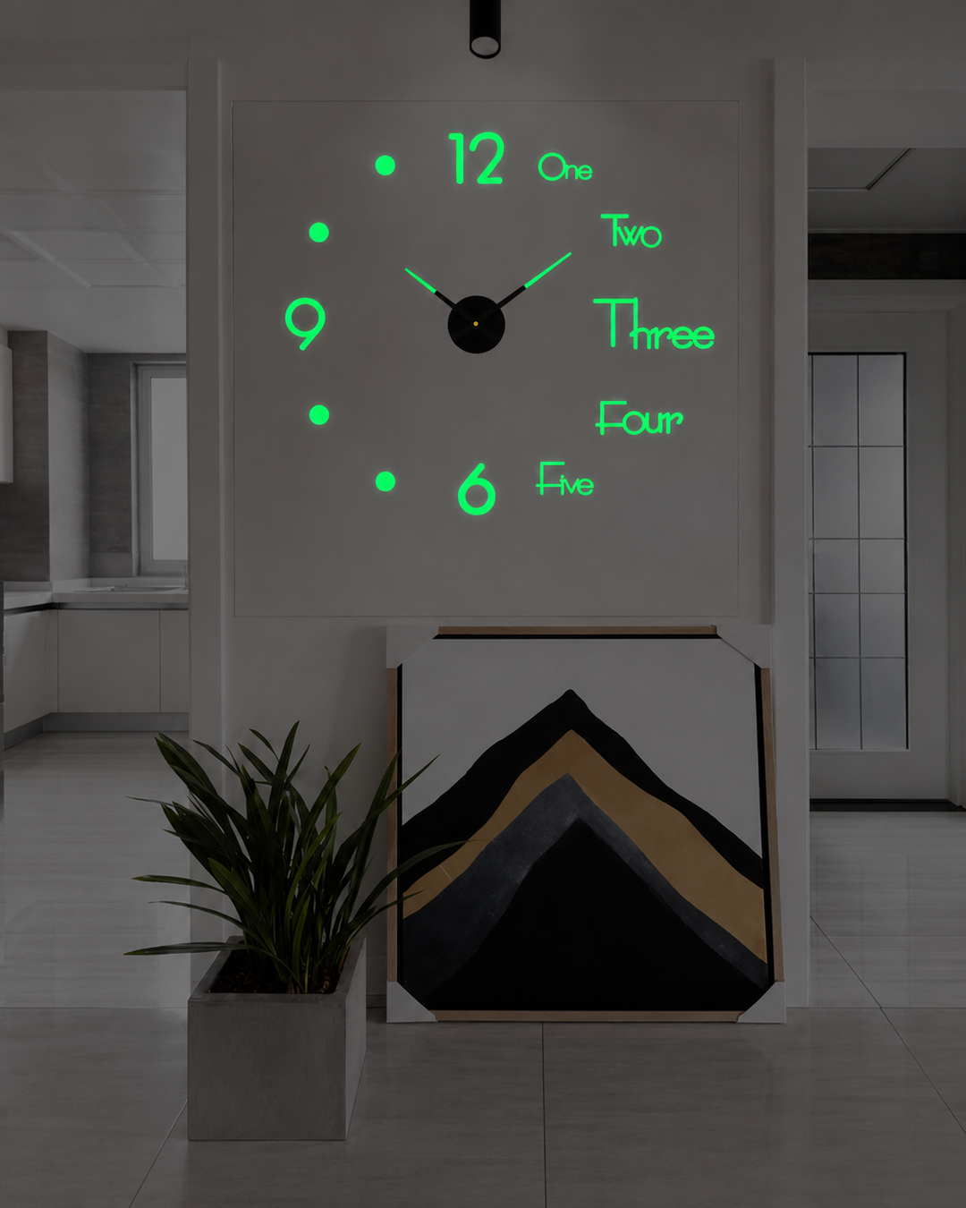 Vægur med Originalt Design