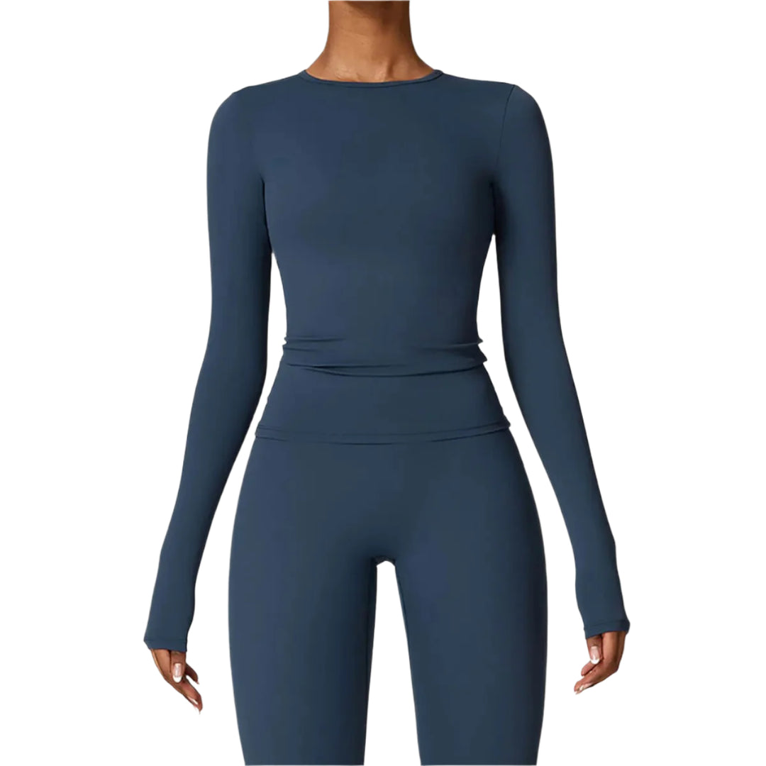 Dry Fit Yoga Shirt til kvinder