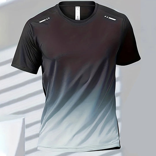Quick Dry Gradient T-shirt til mænd