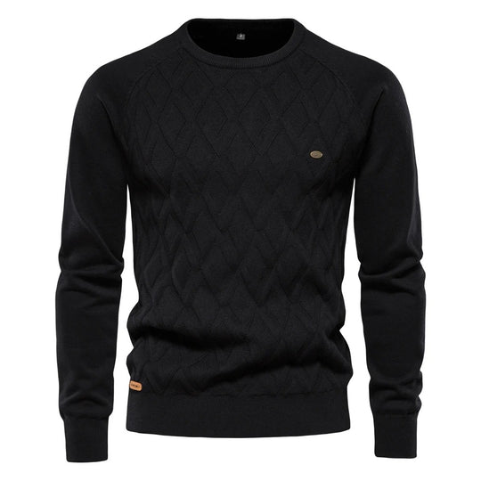 Casual strikket sweater til mænd