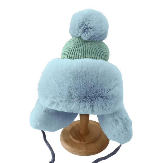 Winter Trapper Earflap Beanie Hat