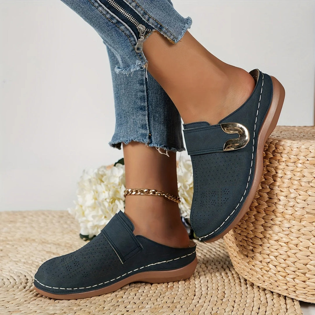 Slip-On Wedge Platform Sandaler til kvinder