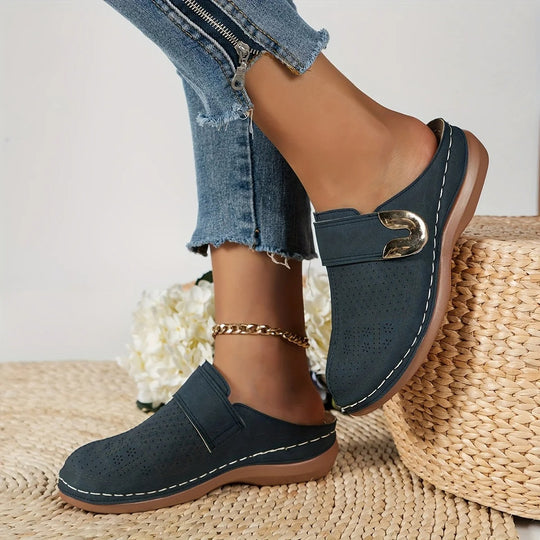 Slip-On Wedge Platform Sandaler til kvinder