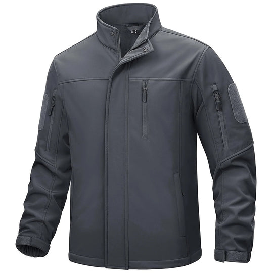 Soft Shell-jakke i fleece til mænd