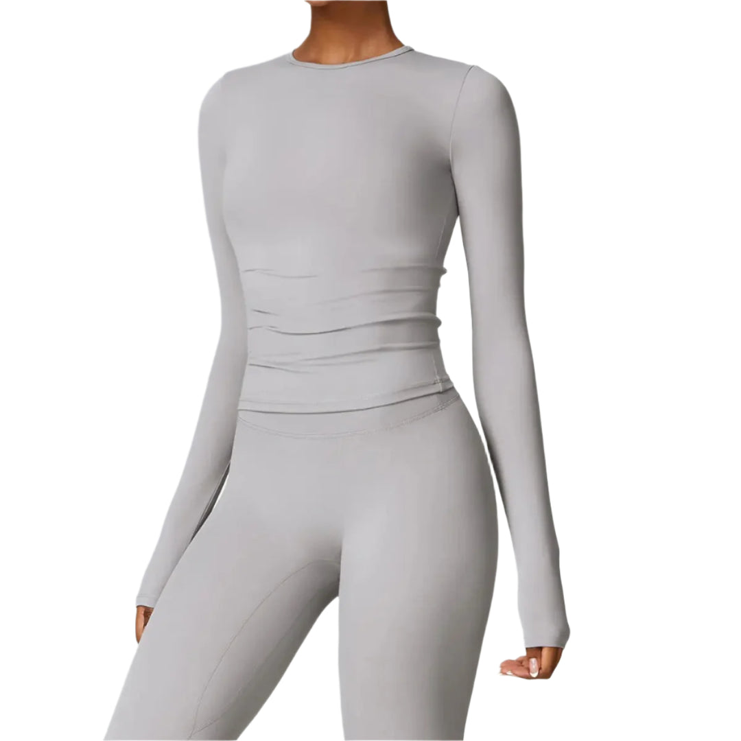Dry Fit Yoga Shirt til kvinder