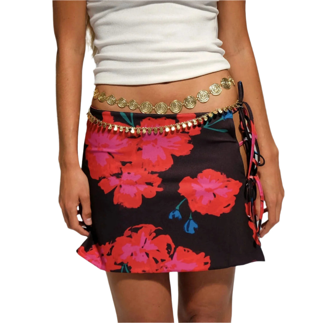 Kvinder Tie-Dye Bodycon nederdel