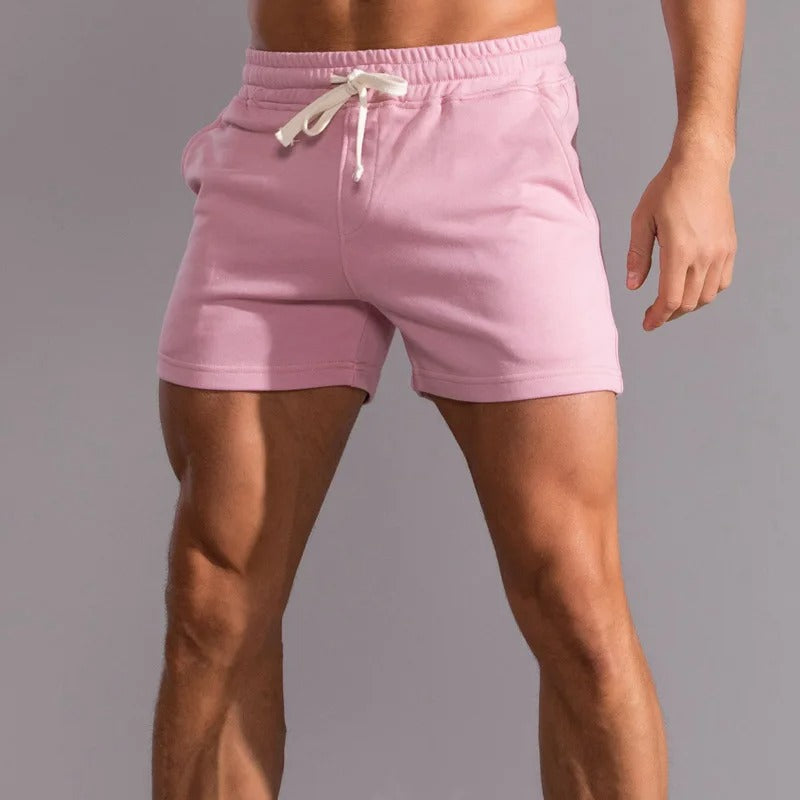 Casual shorts til mænd i bomuld