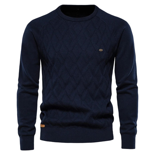 Casual strikket sweater til mænd