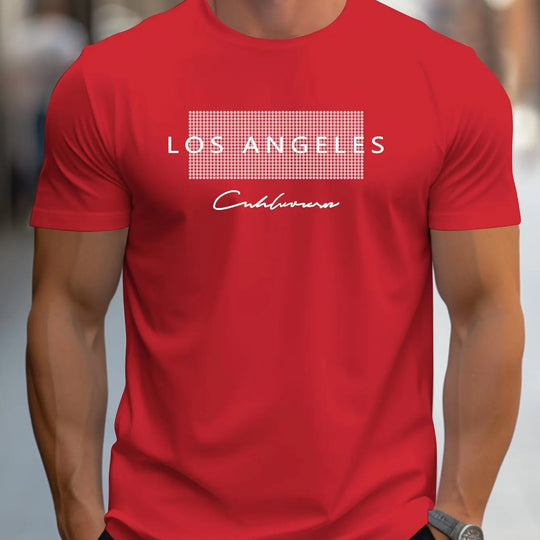 Los Angeles grafisk T-shirt til mænd