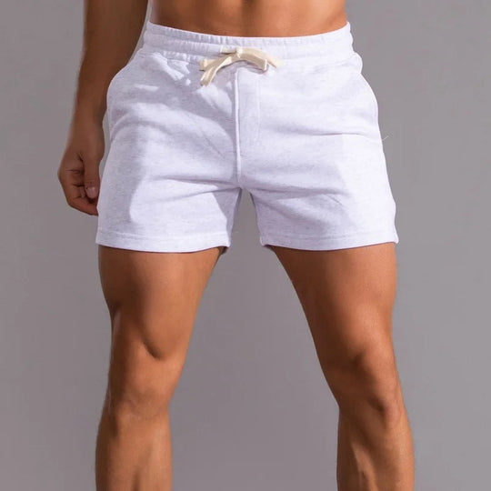 Herre sports shorts i bomuld